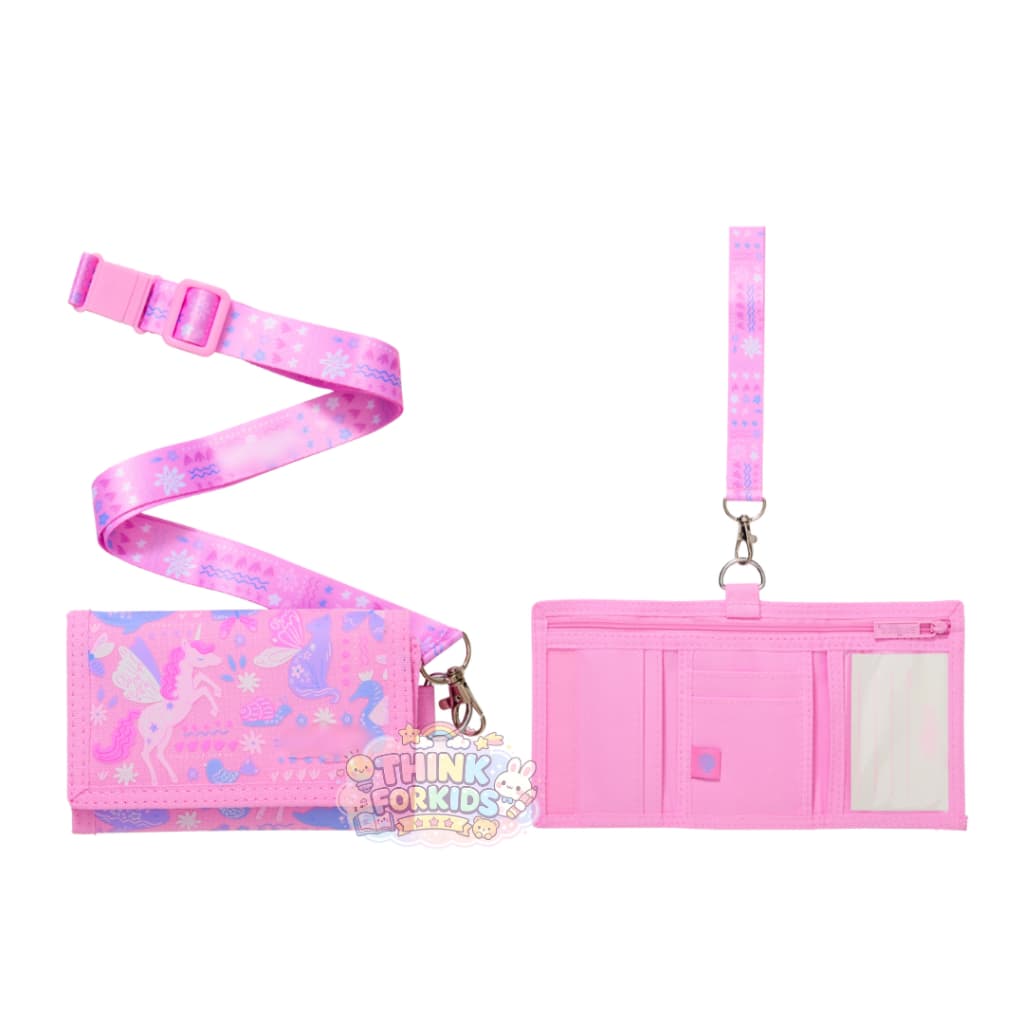 กระเป๋าเงิน ตังค์ Wallet มีสายคล้องคอ ถอดออกได้ ช่องใส่เหรียญ รูปที่ 3