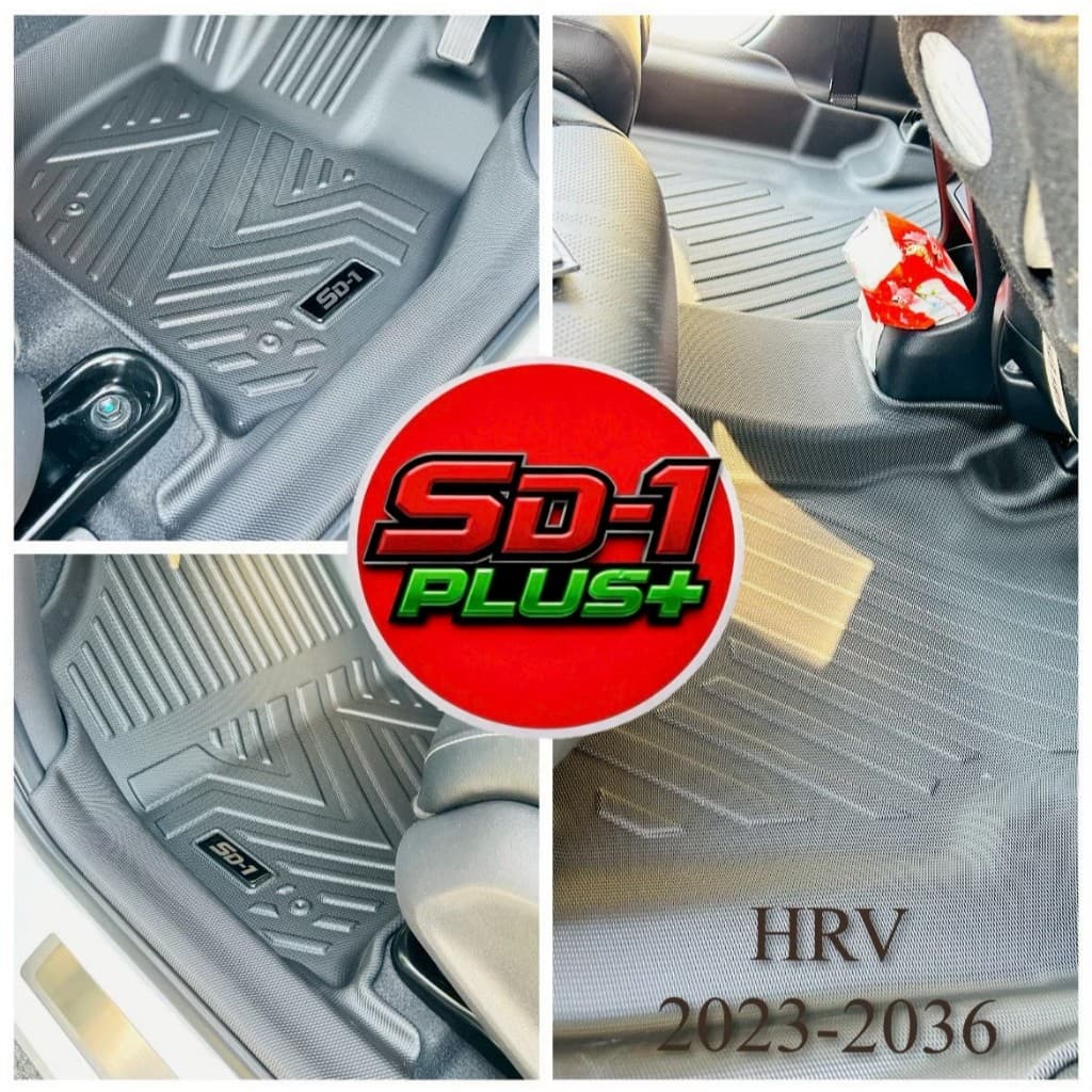 พรมปูพื้นรถยนต์ HRV ปี 2023-2026 RS เข้ารูป ตรงรุ่น กันน้ำ ไร้กลิ่น รูปที่ 2
