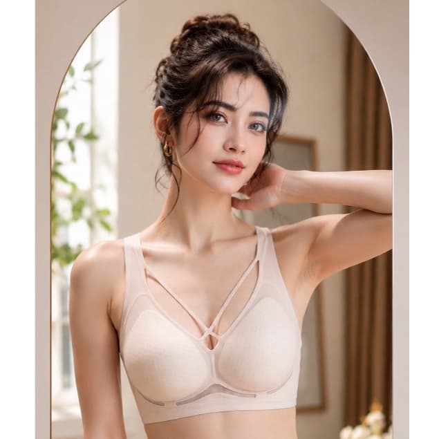 BUA-รุ่นไยบัว บราเจลลี่ไร้โครง กระชับผิว เบาสบาย บราเจลลี่ไร้โครง กระชับเก็บทรง สินค้าแม่เอ รูปที่ 5