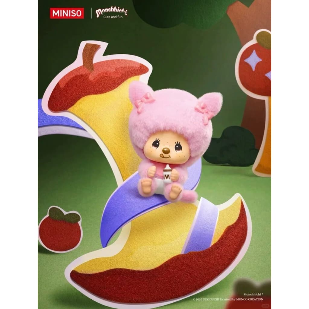 Monchhichi Classic Coffee Farm Series Plush Pendant Blind Box รูปที่ 8