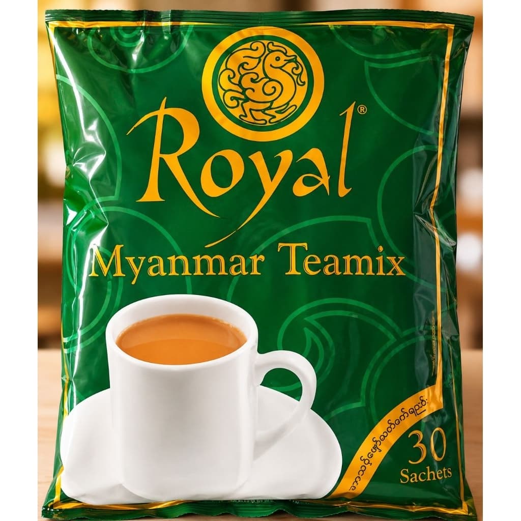 มีอย.ชาพม่า แท้ 100% 3 in 1 กลิ่นหอม ชาไทย ดื่มดำรสชาแท้ บรรจุ 30 ซอง อร่อย ใหม่ สะอาด ปลอดภัย รูปที่ 1