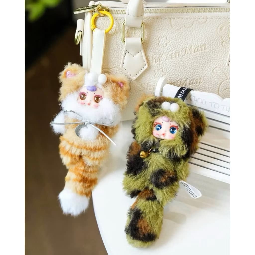 MM Cat plush ใช้โค๊ดแฟชั่นลด20-30%กล่องสุ่มพวงกุญแจแฟชั่น รูปที่ 4