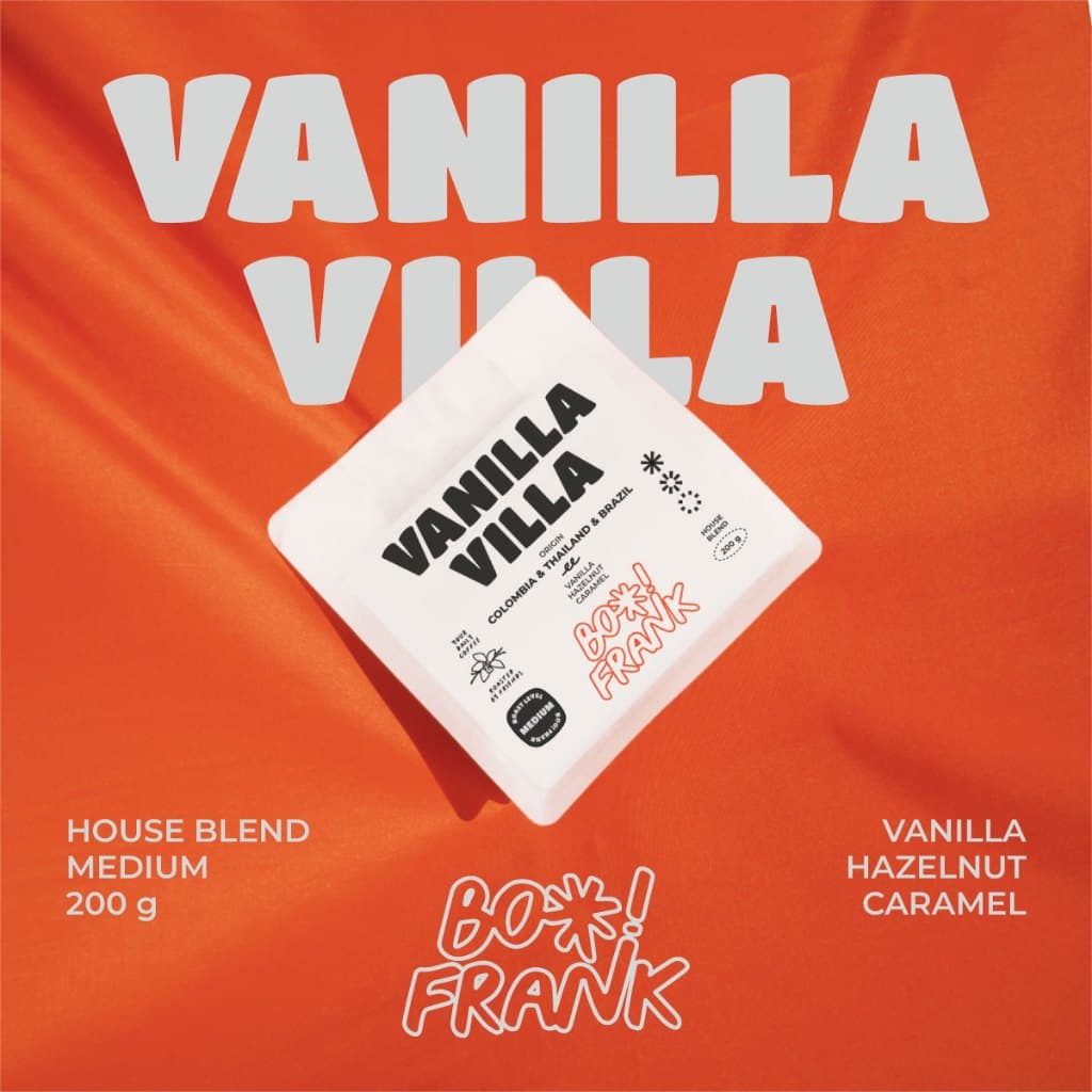 BOO! FRANK | Vanilla Villa - Colombia,Thailand,Brazil | Medium Roast | เมล็ดกาแฟคั่ว 200g รูปที่ 1