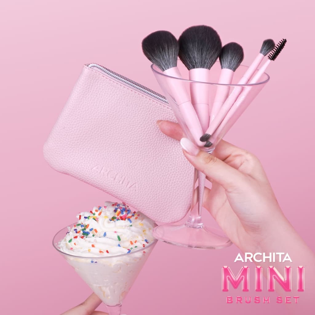 ARCHITA-MINI BRUSH SET เซ็ตแปรงแต่งหน้าขนาดพกพา รูปที่ 8