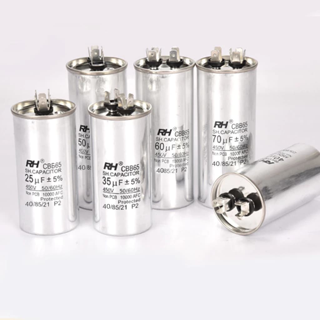 คาปาซิเตอร์ แคปรันแอร์ CBB65 30/35/40uF 450V 2ขั้ว คาปาซิเตอร์แอร์ แคปสตาร์ทแอร์ รูปที่ 7