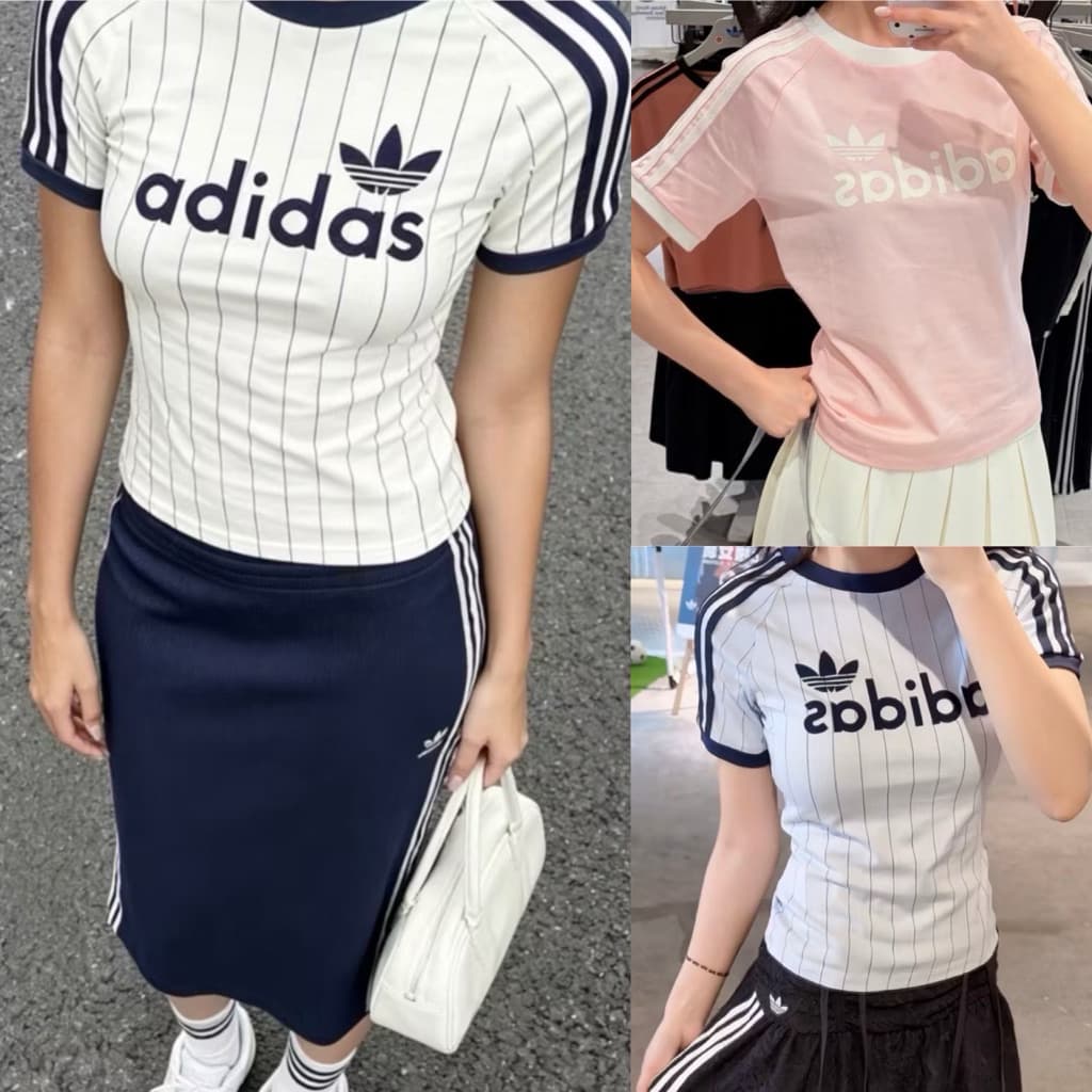 Ads baby tee" เสื้อยืดคอกลมเบบี้ทีรุ่นใหม่ ชนช็อป น่ารักมากก ดีเทลงานปัก ตรงตามช้อปเลย ผ้าเนื้อนิ่ม รูปที่ 3