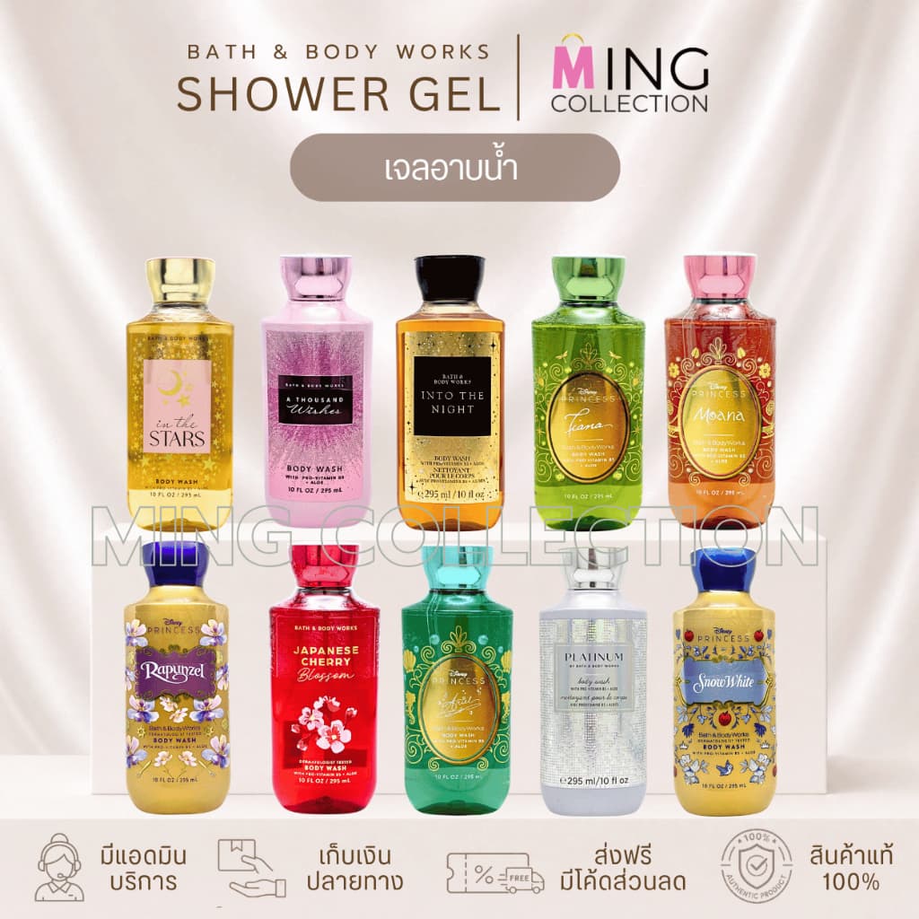⭐เจลอาบน้ำ Shower Gel Bath & Body Works 295 Ml. รูปที่ 1