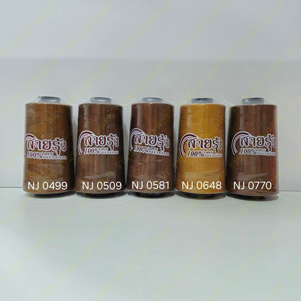 ด้ายเย็บผ้า ด้ายสายรุ้ง 40/2 ด้ายสีผ้าไตร ด้ายสีจีวรพระ ยาว 4,000 เมตร สอบถามสต๊อกเพิ่มเติมได้ครับ ตราสายรุ้ง GT รูปที่ 3