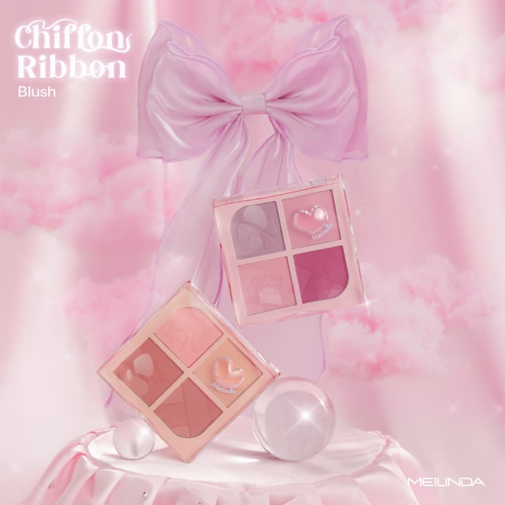 Meilinda Chiffon Ribbon Blush #MC5102 เมลินดา ชิฟฟ่อน ริบบ้อน บลัช รูปที่ 2