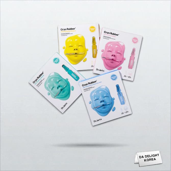 Dr.Jart+ / Jart Dermask Cryo Rubber Facial Mask Pack (Moisturizing Hyaluronic, Brightening Vitamin, Firming Collagen) รูปที่ 1