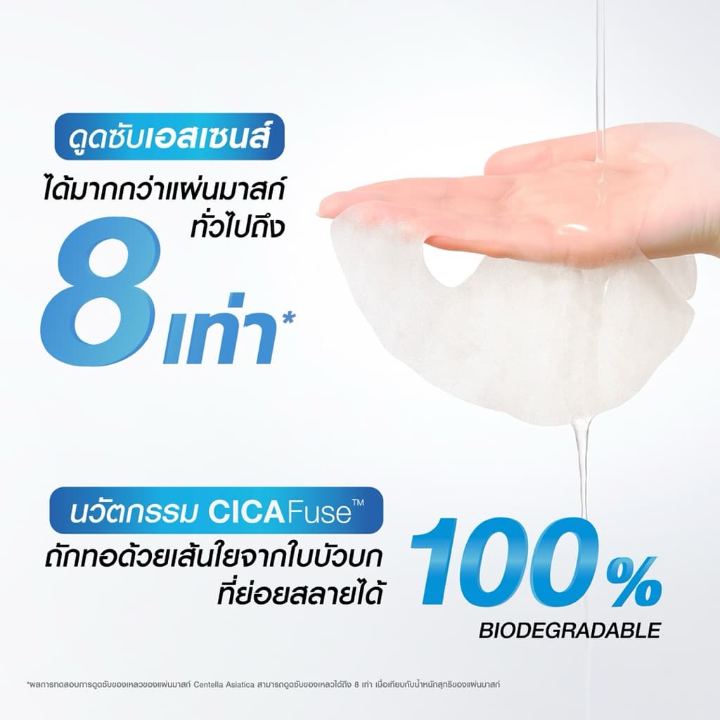 /มีไลฟ์ MizuMi CICAFuse Calming Mask มาสก์หน้ามี 3 สูตร รูปที่ 5