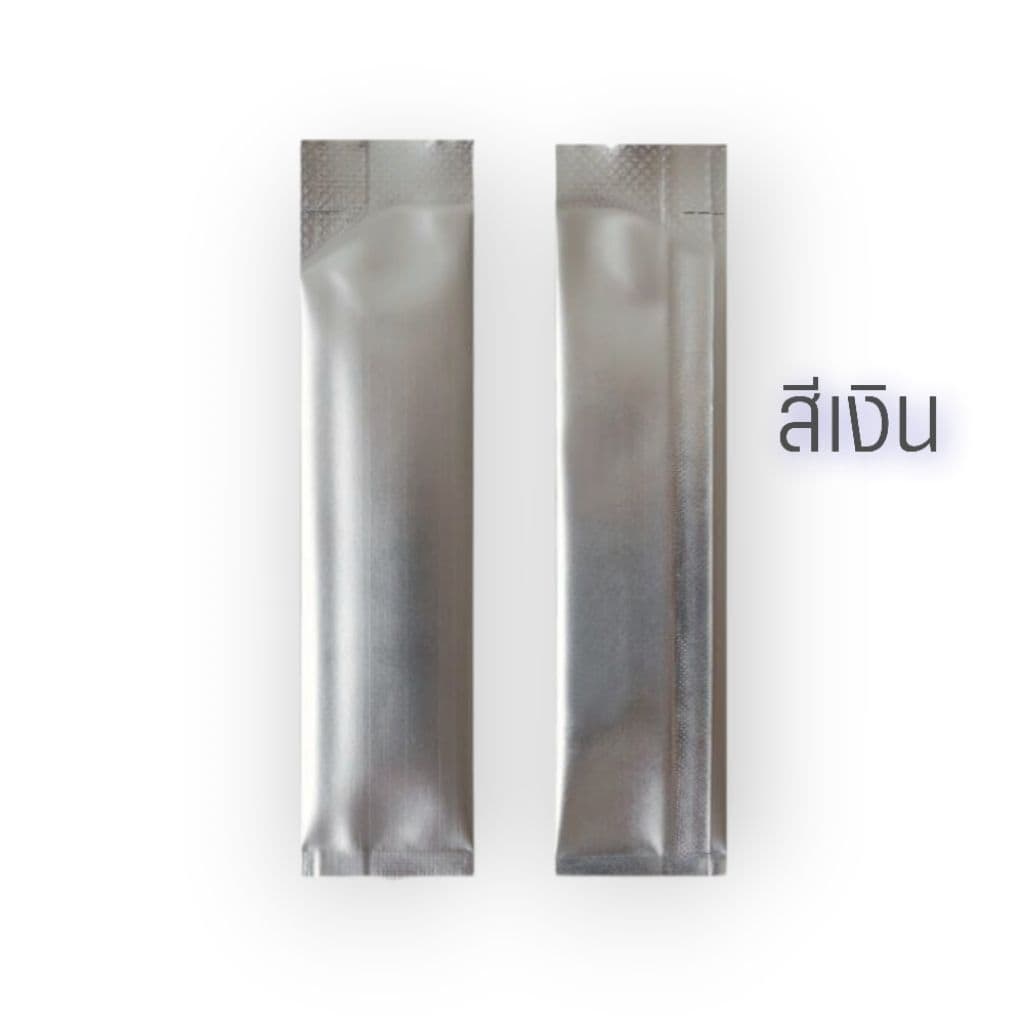 ซองฟอยล์ ซีลกลางทรงยาว ซองกาแฟ 3in1 สีพาสเทล 3×12 3.5×15 4.5×15cm รูปที่ 6