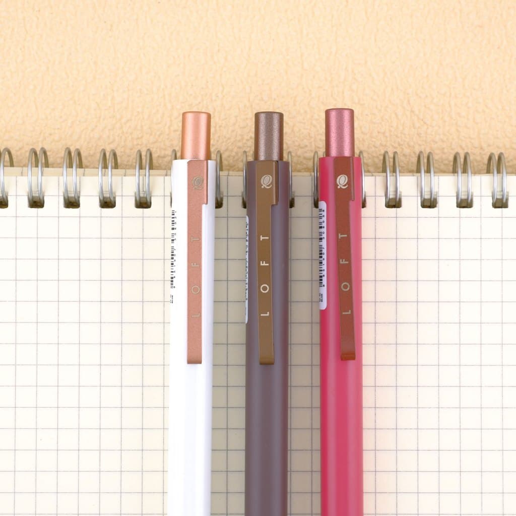 Quantum ควอนตั้ม ปากกาเจล รุ่น Loft ล็อฟท์ ขนาด0.5mm. หมึกน้ำเงิน รูปที่ 3