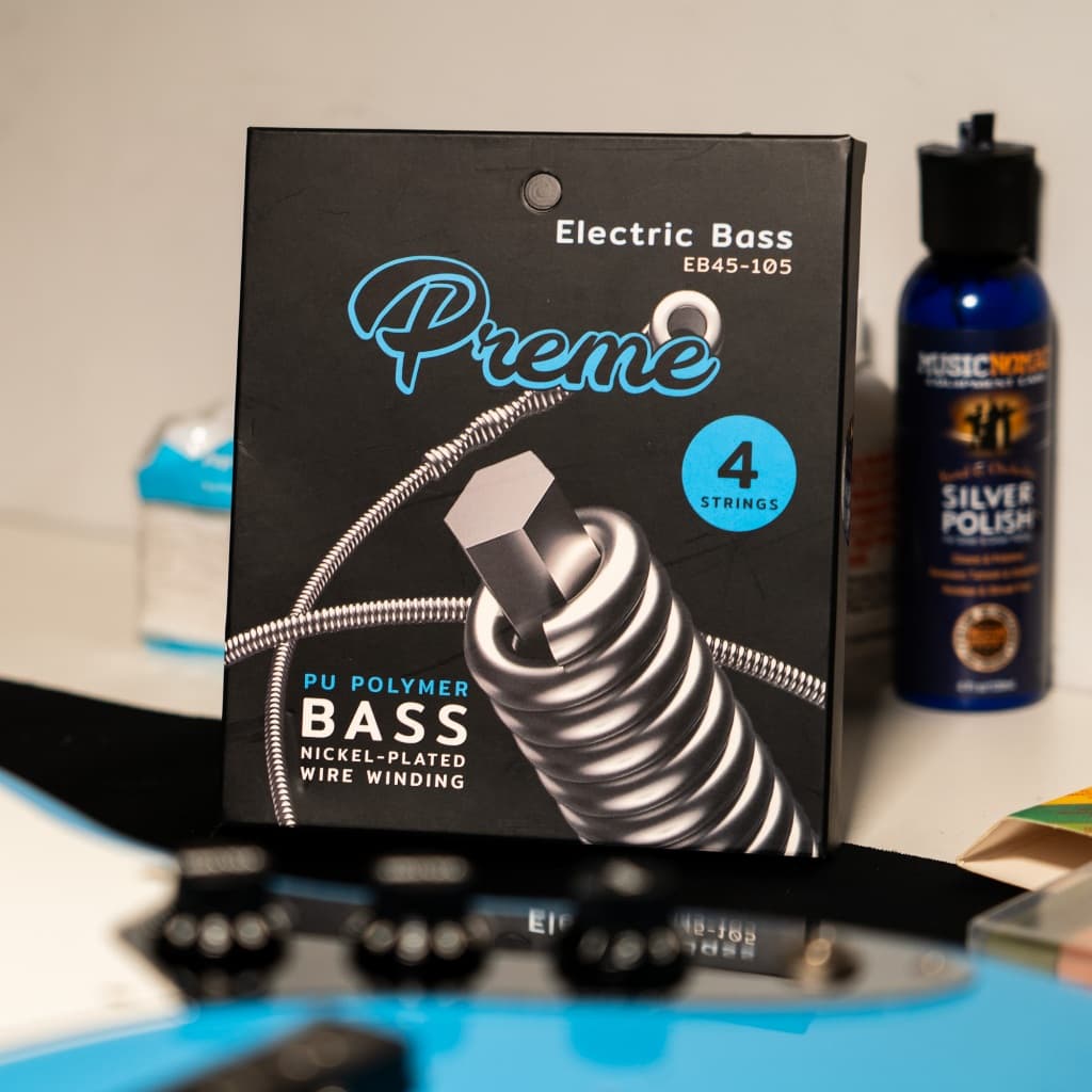 Preme EB45-105 / EB45-130 สายชุดเบส เคลือบกันสนิม 4 สาย / 5 สาย สายเบส Electric Bass รูปที่ 2