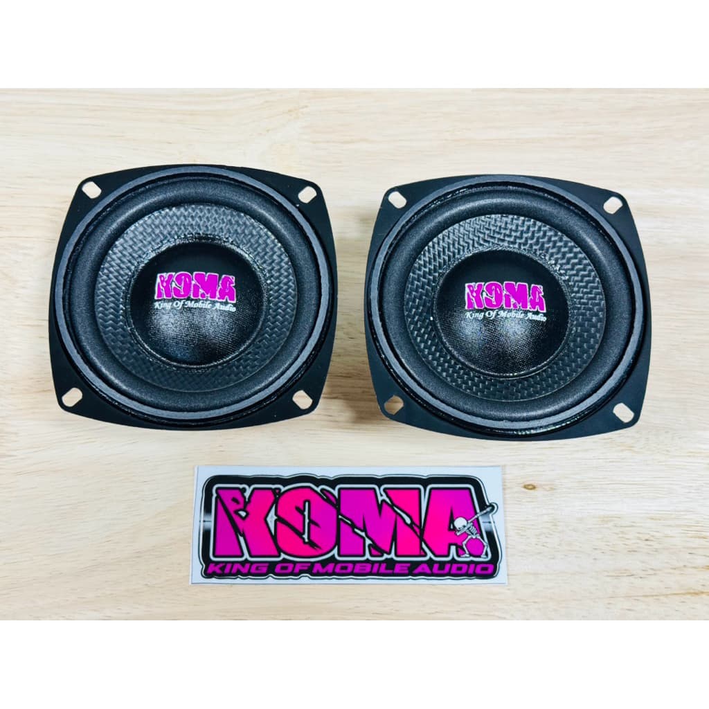 ดอกลำโพงบลูทูธ 4 นิ้ว 8 Ohms. 80 W เสียงกลาง koma 4 นิ้ว ของแท้ ราคาต่อ 1 คู่ ของแท้ 100 % รูปที่ 5