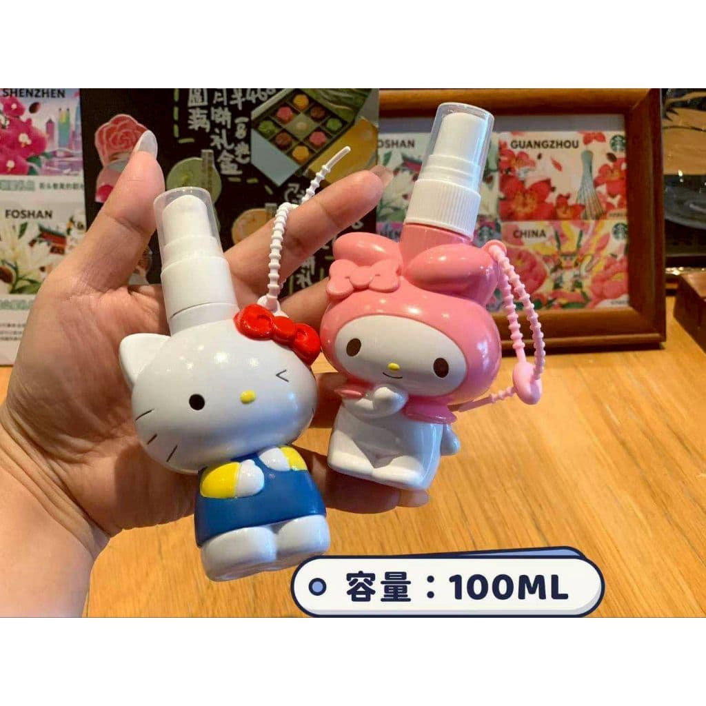 ขวดสเปรย์/ใส่ของเหลว ลาย Sanrio น่ารักมากๆ ขนาด 50 ml/100ml คุณภาพดี พกสะดวก ชิ้นละ 49 บาท รูปที่ 7