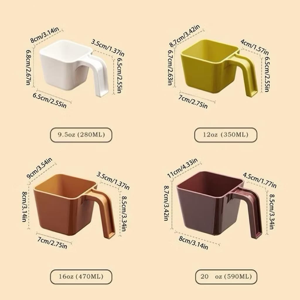 ที่ตักน้ำแข็ง ถ้วยตักน้ำแข็ง ช้อนตักน้ำแข็งพลาสติก 12oz/350ml, 16oz/470ml, 20oz/590ml รูปที่ 9