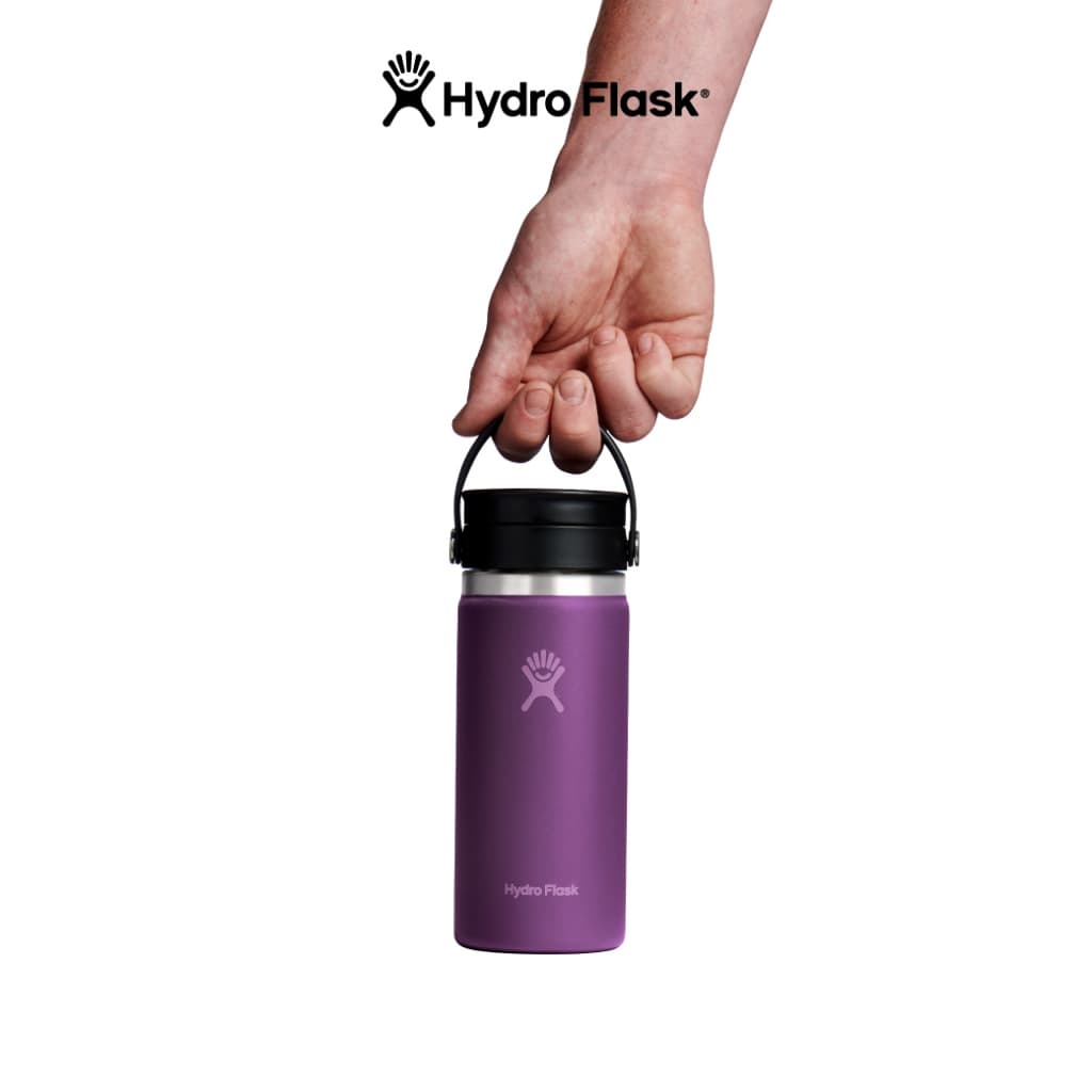 HYDRO FLASK กระบอกน้ำ WIDE MOUTH FLEX SIP LID 16 OZ กระติกน้ำ เก็บอุณหภูมิ เก็บความเย็น สูญญากาศ ของแท้ ของขวัญ รูปที่ 2