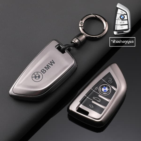 เคสกุญแจดำเงายี่ห้อ BMW พร้อม LOGO เหมาะกับ BMW ใหม่ 3 Series 5 Series 6 Series 7 Series X3X5X1X4X6 Blade 530LIวัสดุTPU รูปที่ 3