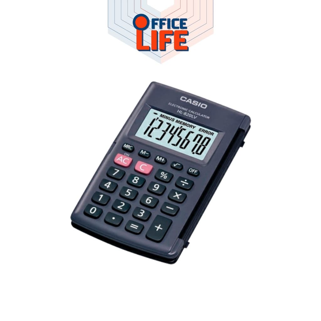 Casio เครื่องคิดเลข รุ่น HL-820LV 8 หลัก ขนาดเล็กพกพา รูปที่ 2