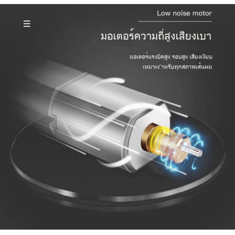 ตรวจสอบสินค้าปรับแต่งขนสัตว์เลี้ยงรุ่นใหม่! เครื่องตัดขนสุนัข แมว ปัตตาเลี่ยนไฟฟ้า ใบมีดสแตนเลสคมกริบ เงียบสงบ ใช้งาน รูปที่ 8