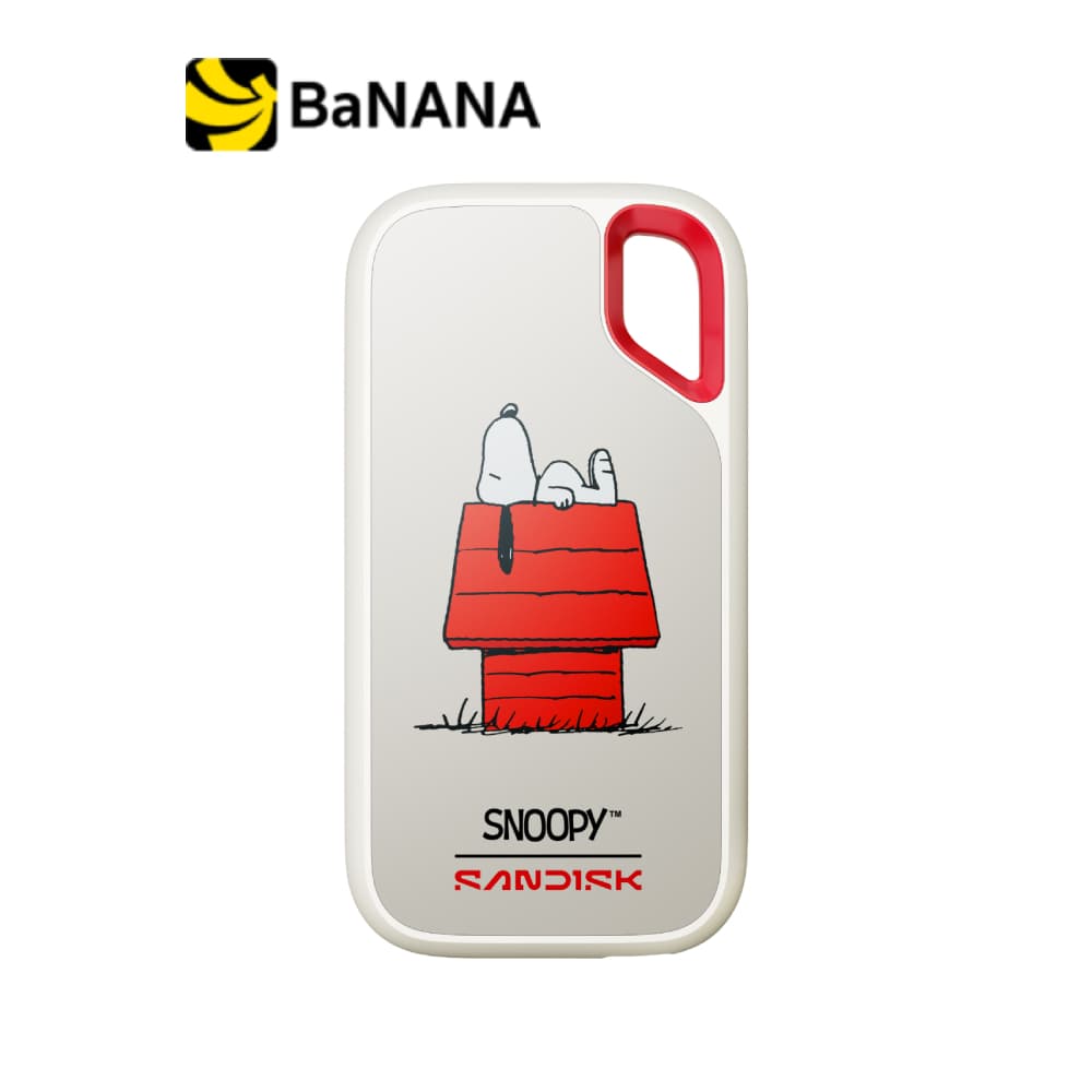 SanDisk X Snoopy ฮาร์ดดิสก์แบบพกพา SSD Extreme Portable 1TB Limited Edition by Banana IT รูปที่ 1