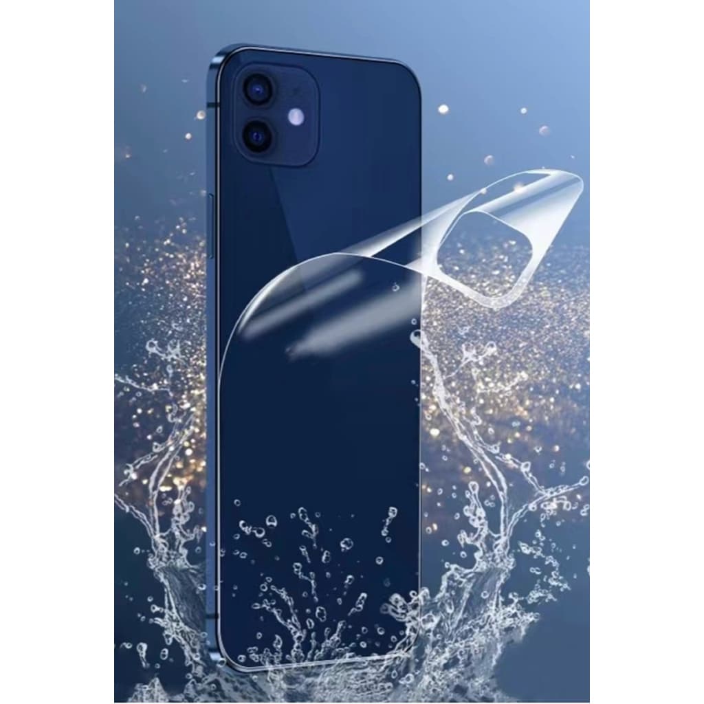 ฟิล์มหลังTPU HD สำหรับ iPhone 11 17 16 13 12 15 14 Pro Max 11 12 13 14 15 Pro 15 14 plusไอโฟน 11 12 XR XS X รูปที่ 1