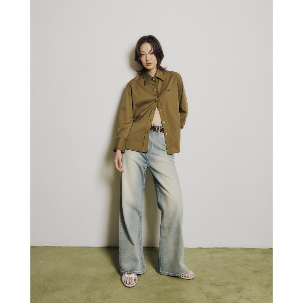 maison KEEPS | Astro Baggy Jeans | Unisex | กางเกงยีนส์ ทรงกระบอกใหญ่ รูปที่ 6