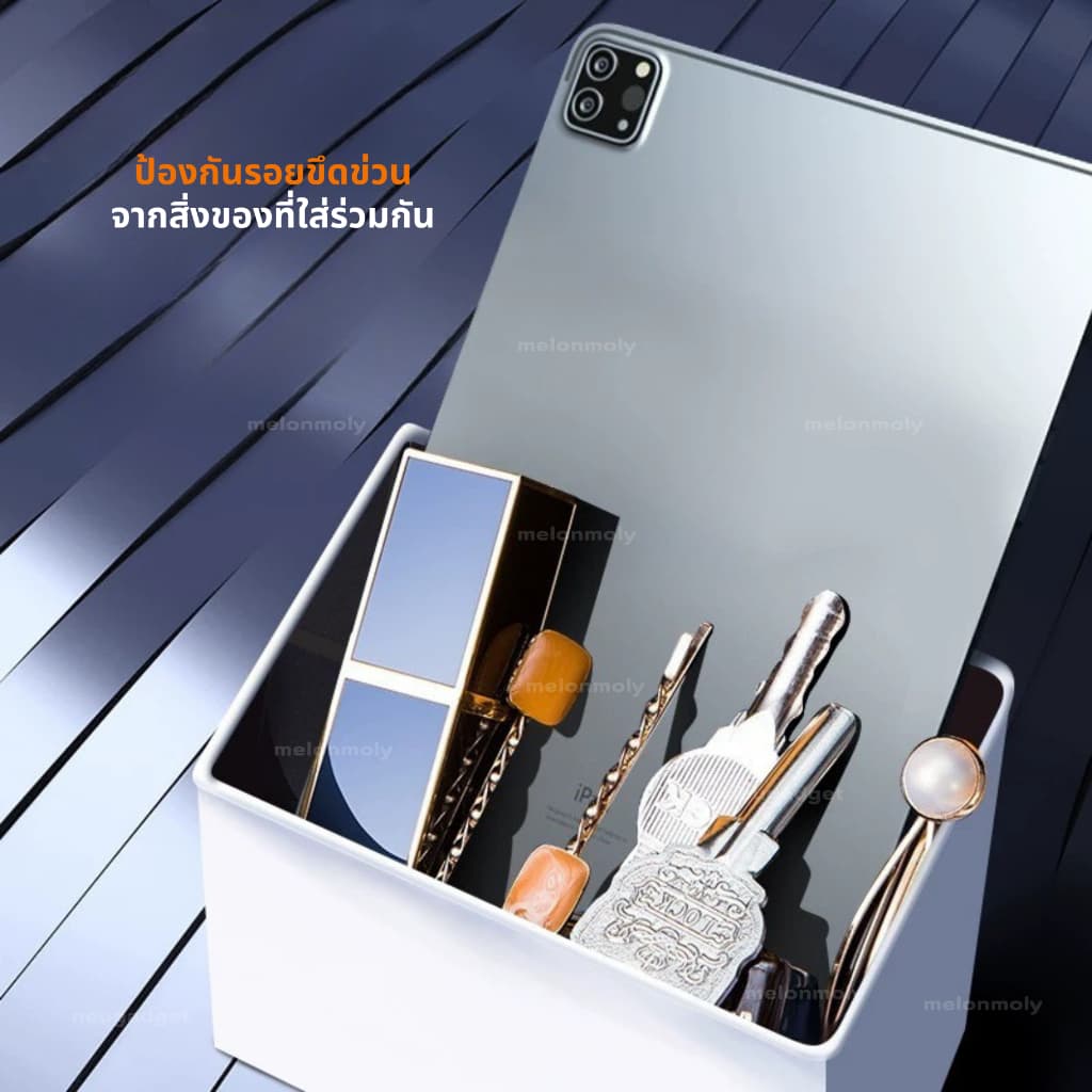 ฟิล์มหลังไอแพด hydrogel ใส/ด้าน สำหรับไอแพด Air7 Gen11 Air6 Pro M5 Gen9 8 7 ฟิล์มไฮโดรเจล กันรอย ฟิล์มหลัง ไอแพด Air4,5 รูปที่ 4