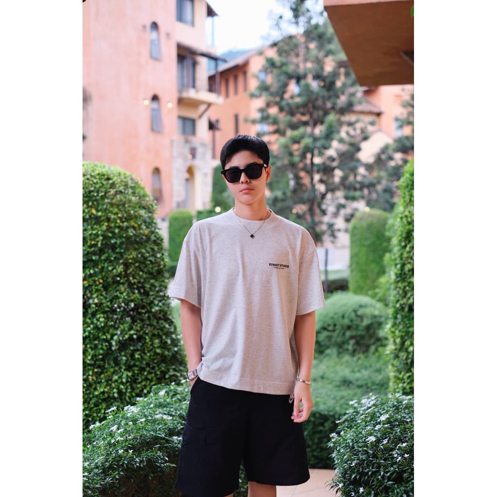 เสื้อยืดBoxy ครอป คอฟิต รูปที่ 7