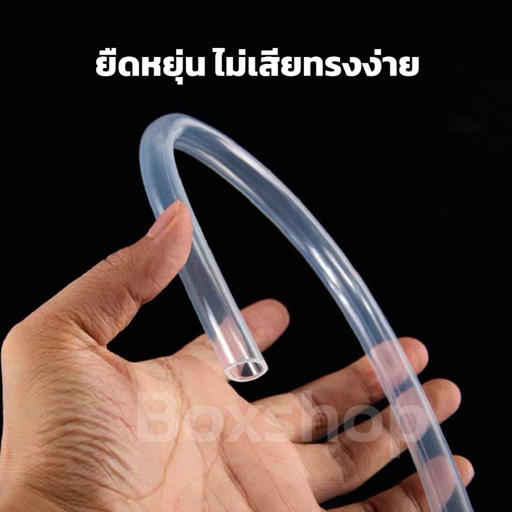 สายยางซิลิโคน ฟู้ดเกรด สวมก๊อกเครื่องกรองน้ำทนความร้อน/ความเย็น ปลอดสารพิษ รูปที่ 5