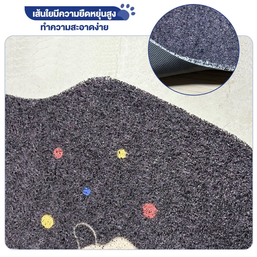 พรมรถยนต์ dachshund PVC พรมปูพื้นรถยนต์ลายการ์ตูน ฟรีไซส์ ที่วางเท้าในรถยนต์ สำหรับรถเก๋งรถกระบะ เสื่อวางเท้า รูปที่ 9