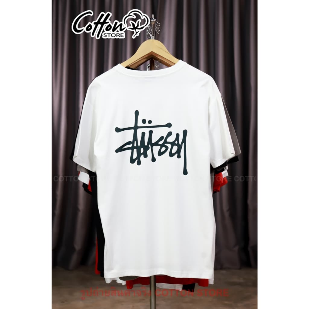 เสื้อยืด Cotton 100% รุ่น Stussy-A XS-5XL อก 38"-56" รูปที่ 3