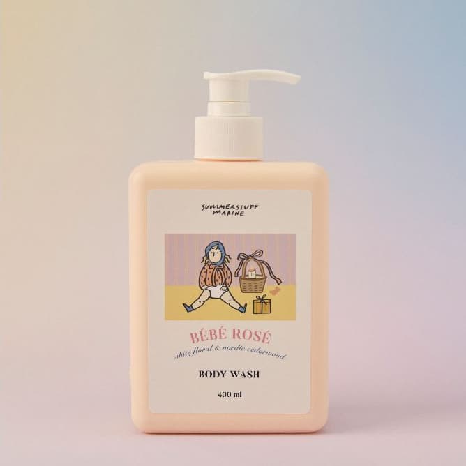 Summerstuff.marine - BODY WASH กลิ่น BEBE ROSE - เจลอาบน้ำ ครีมอาบน้ำ รูปที่ 2