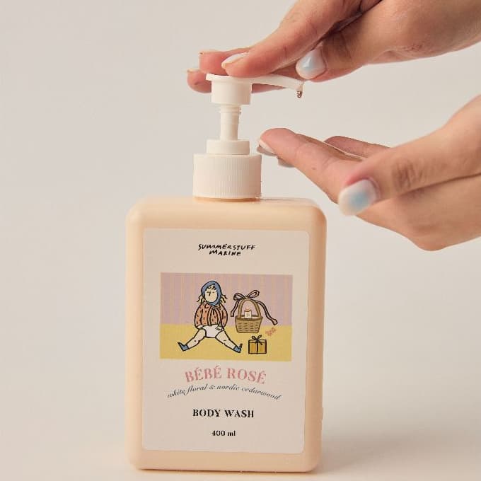 Summerstuff.marine - BODY WASH กลิ่น BEBE ROSE - เจลอาบน้ำ ครีมอาบน้ำ รูปที่ 4