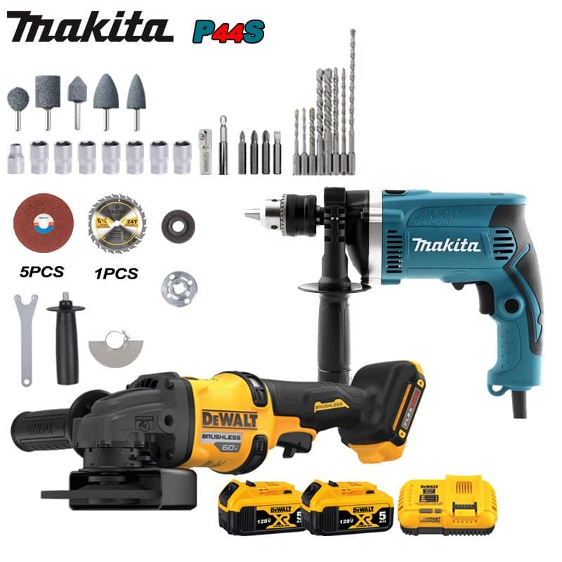 สว่านกระแทก Makita 1800W 13 มม. สว่านกระแทกสำหรับงานหนัก เครื่องมือไฟฟ้าสำหรับใช้ในครัวเรือน 220V รูปที่ 6