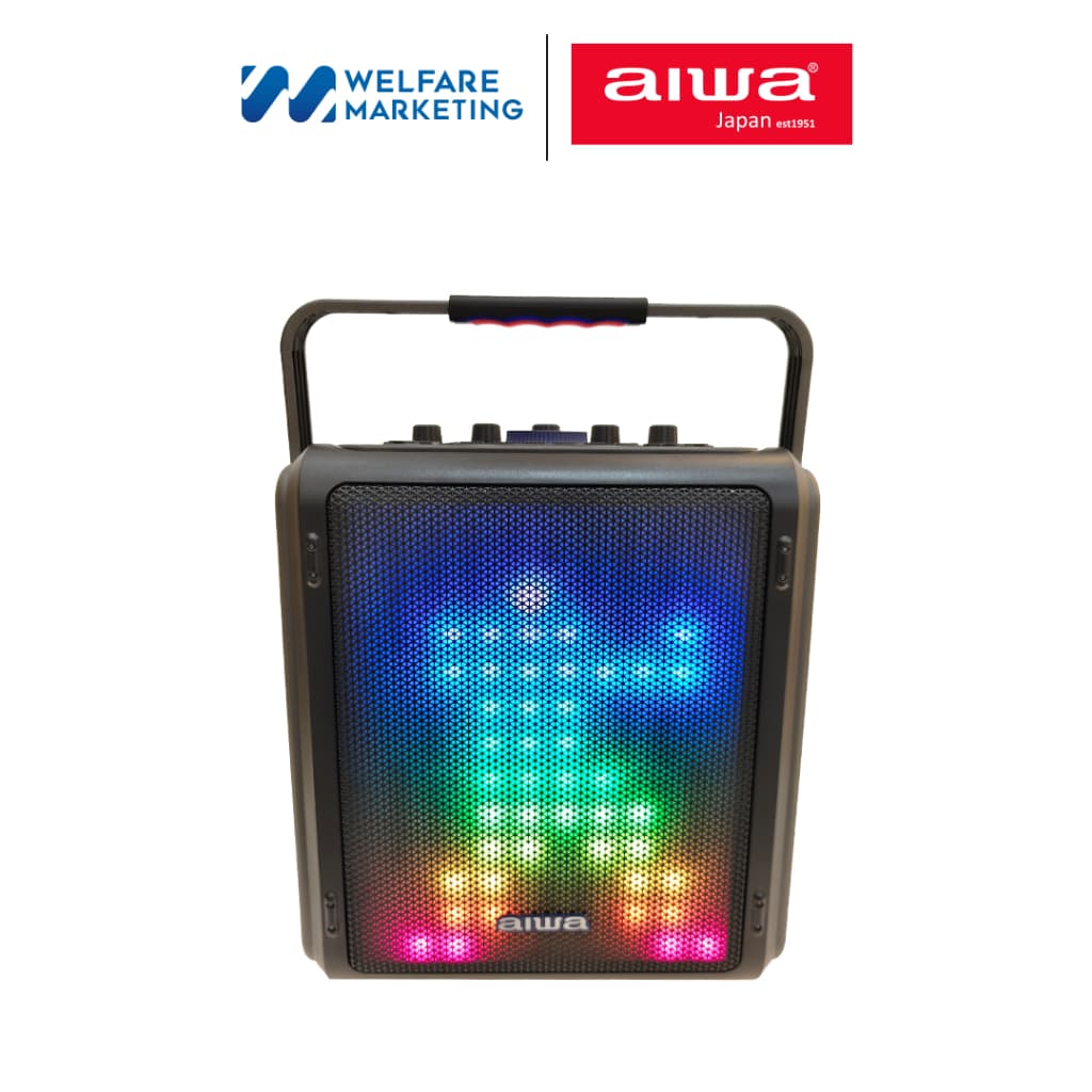 AIWA AW-B880K Karaoke Bluetooth Speaker ลำโพงบลูทูธพกพาคาราโอเกะ รูปที่ 2