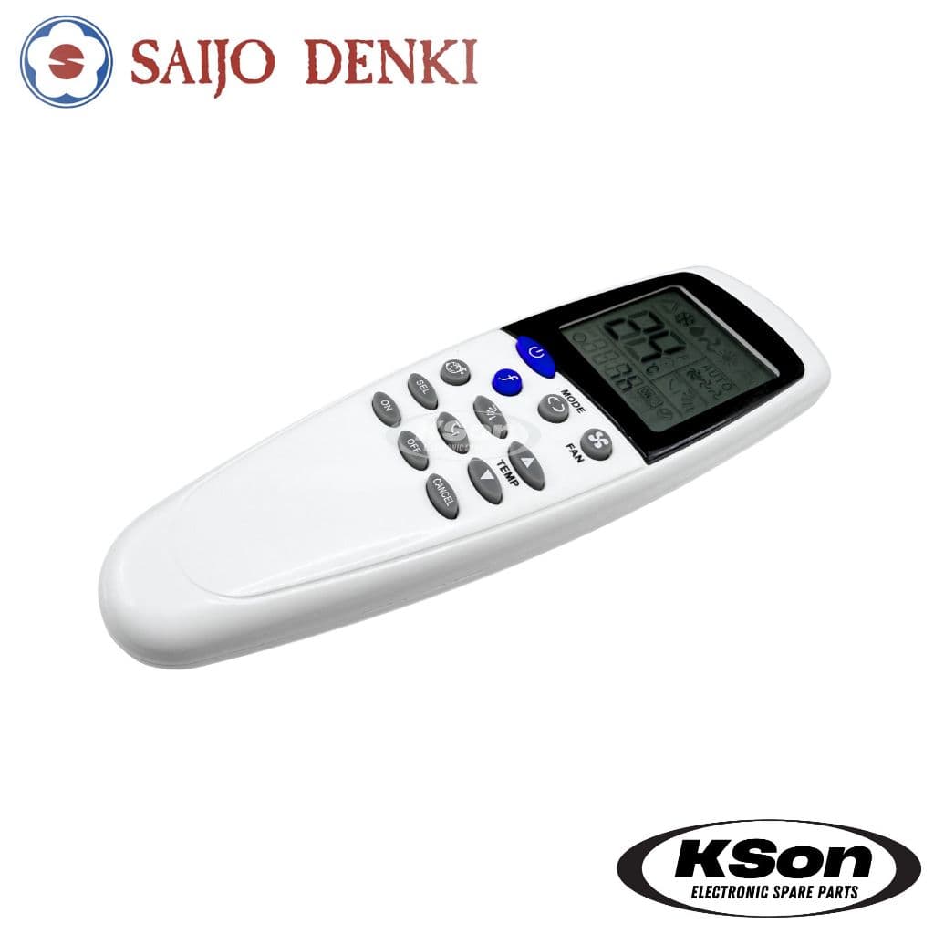 รีโมทแอร์ SAIJO DENKI Universal ใช้กับแอร์ไซโจเดนกิได้ทุกรุ่น Aircon Remote Control รูปที่ 4