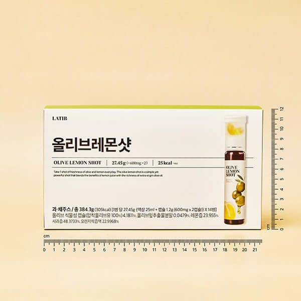 !!!LATIB Olive Lemon Shot Special Set วิตามินมะกอกและเลม่อน รูปที่ 4