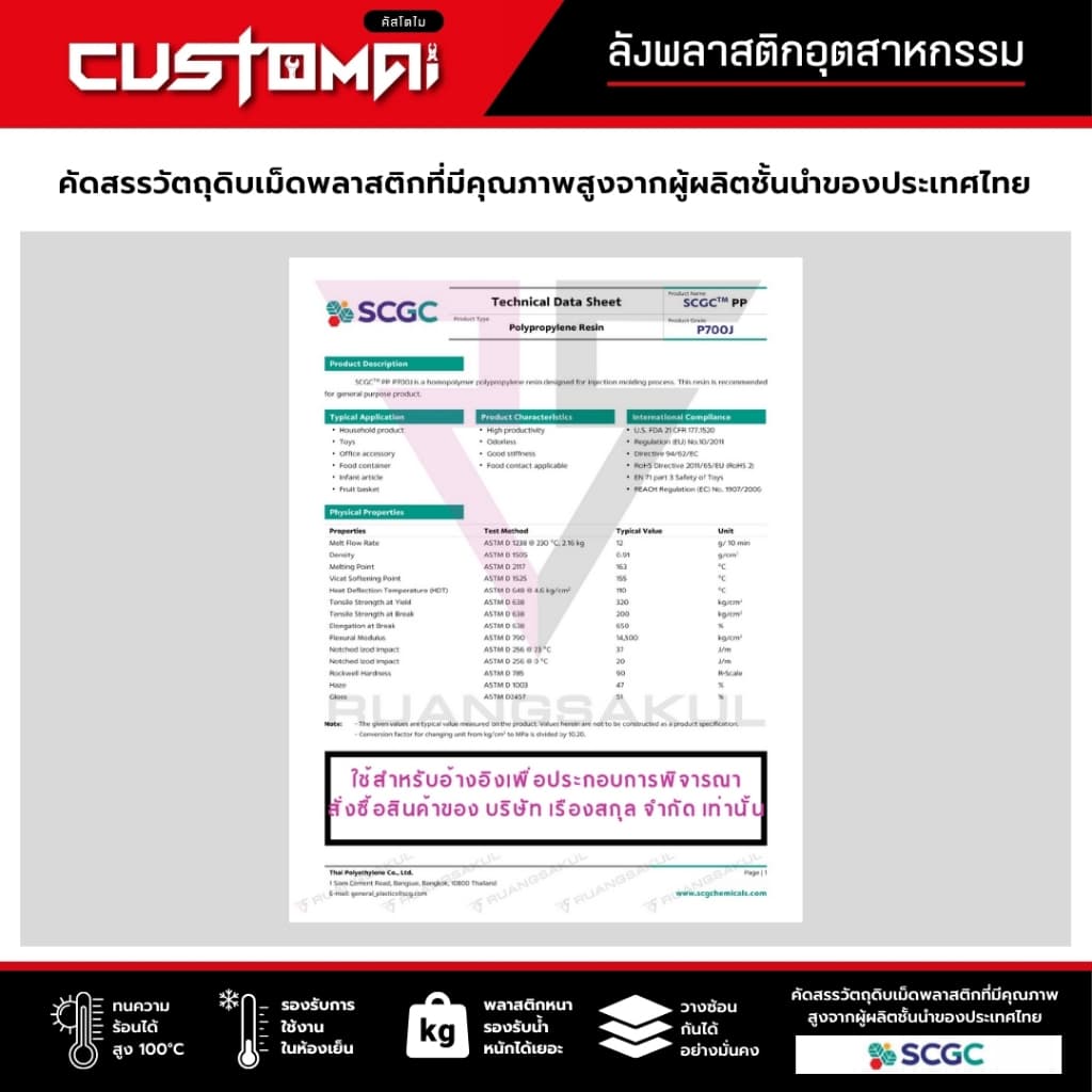 ลังพลาสติก รุ่น 992 เปิดหน้ากว้าง จัดเก็บ ซ้อนลังได้ เหมาะทั้งงานช่าง งานคลังสินค้า และโรงงาน ผลิตไทย พลาสติกหนา เกรด A รูปที่ 6