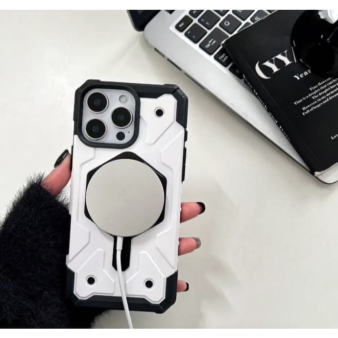 M01 CASEขาตั้ง UAG ออกแบบสำหรับการชาร์จแบบไร้สาย FOR SAM S23 S24 S25 S26 UTRAL วงเล็บ แม่เหล็กเคสป้องกันโทรศัพท์มือถือ รูปที่ 4