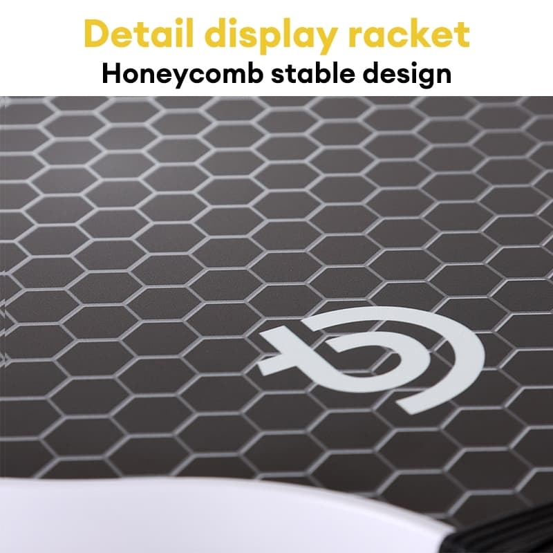 จัดส่งรวดเร็ว 2ไม้+4ลูก+กระเป๋า ไฟเบอร์กลาส+PP honeycomb น้ำหนักเบา 225g รูปที่ 6