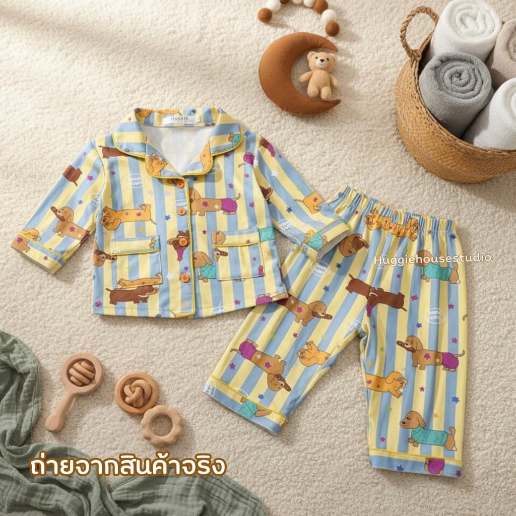 ม22-ม23 7671 ชุดนอนพี่น้อง รูปที่ 5