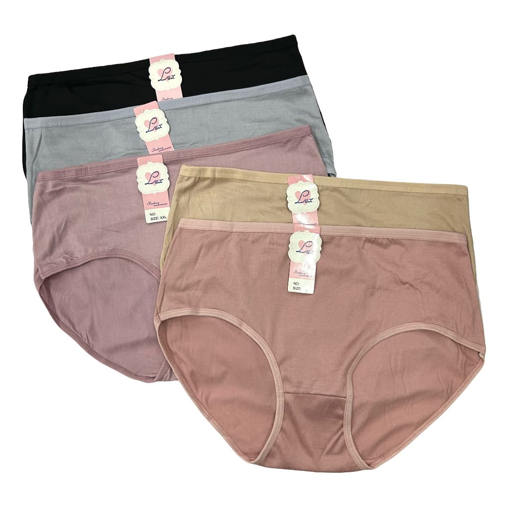 กางเกงในผ้านิ่มแพ็ค10ตัว คละสี ยืดหยุ่นได้ดี M,L,XL,2XL,3XL,4XL โทนสีเข้ม ระบายอากาศได้ดี รูปที่ 5
