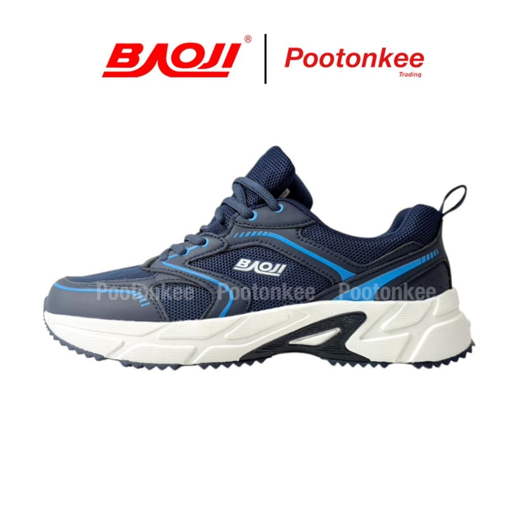 Baoji BJM 703 RUNNING รองเท้าผ้าใบบาโอจิ รองเท้าวิ่งผู้ชาย ไซส์ 41-45 รูปที่ 3