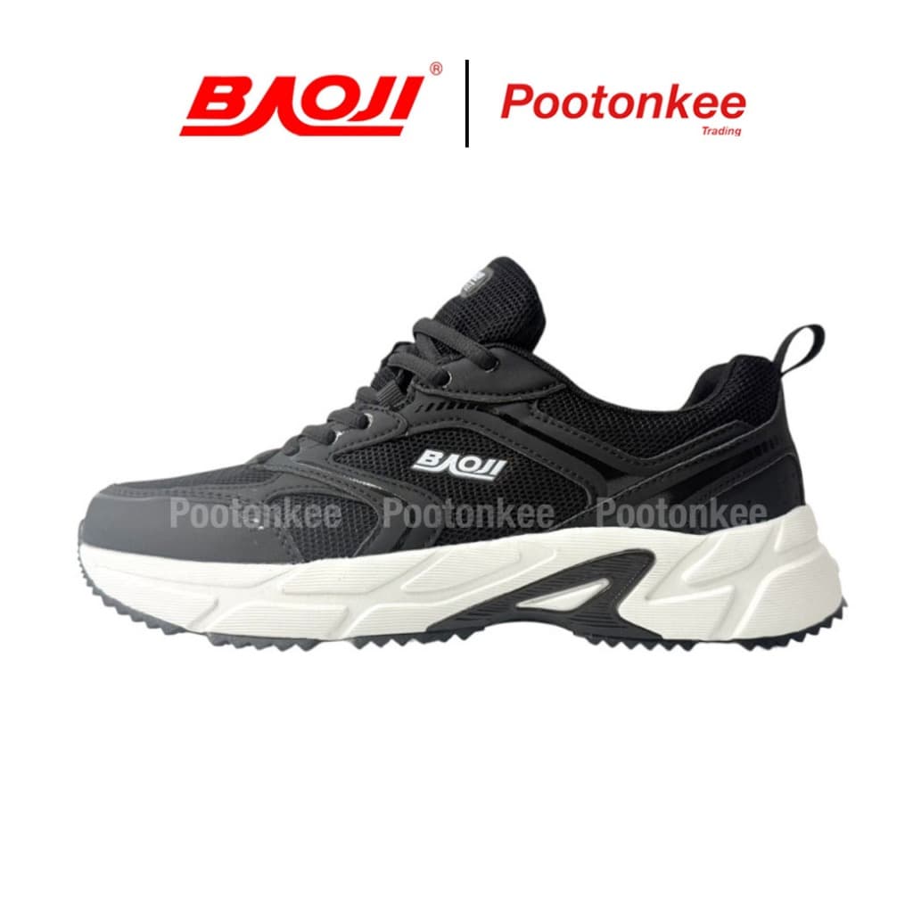 Baoji BJM 703 RUNNING รองเท้าผ้าใบบาโอจิ รองเท้าวิ่งผู้ชาย ไซส์ 41-45 รูปที่ 4