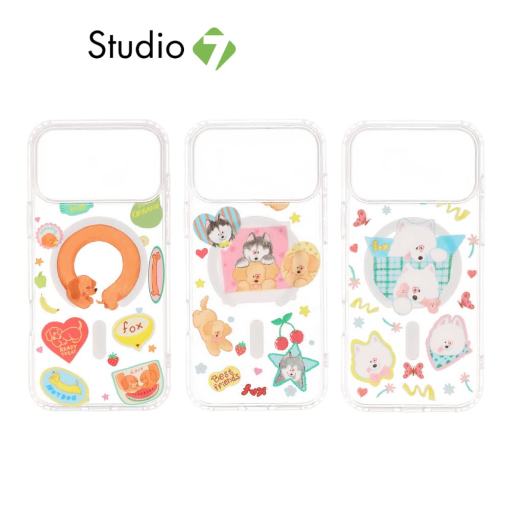 FOX x WORAPEACH เคส สำหรับ iPhone Magnetic by Studio7 รูปที่ 1