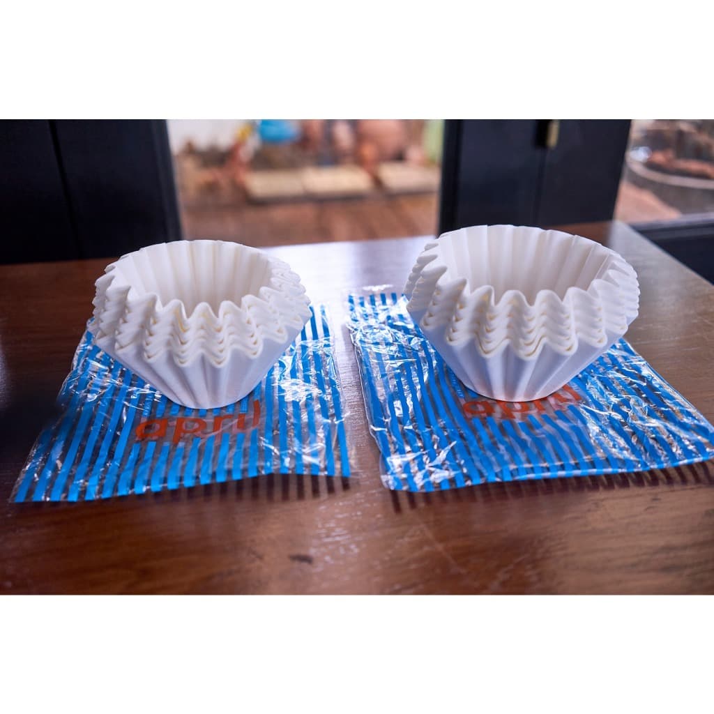 April paper filter - special wood pulp กระดาษกรองกาแฟ ทรง wave ตูดตัด แบบ kalita รูปที่ 2