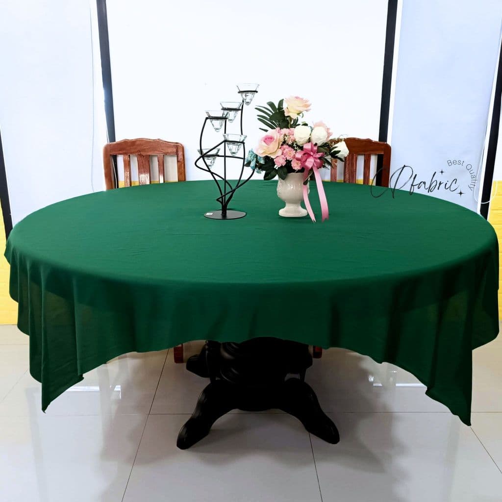 ผ้าปูโต๊ะจีน สำหรับโรงแรม งานเลี้ยง เกรดหนา ไม่ย้วย รูปที่ 4