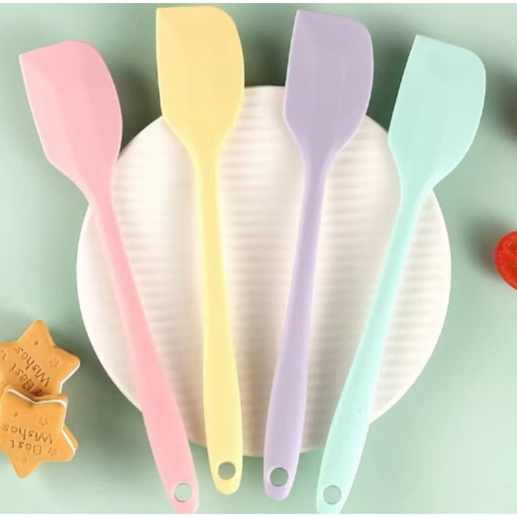 พายยางซิลิโคน สีพาสเทล และสีสดใส ขนาดใหญ่ 28 cm แข็งแรง ทนทาน รูปที่ 2